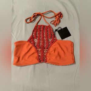 Acacia crochet bikini top